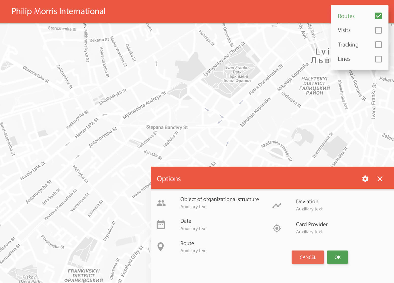 ERP System for supervisors