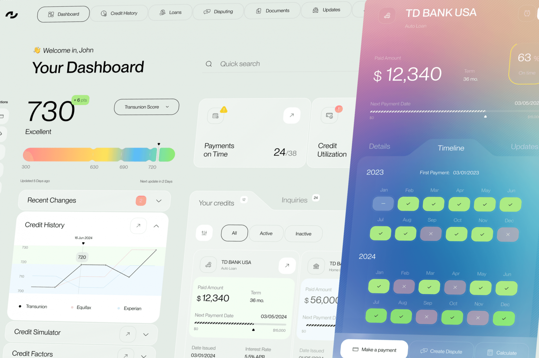 Credit Monitoring Tool