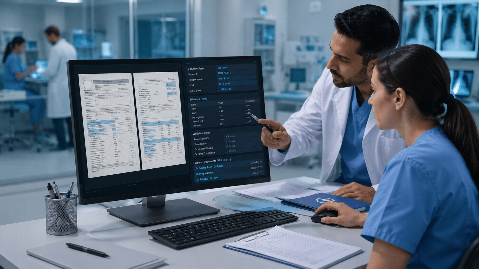 AI Document Processing for Healthcare Operations
