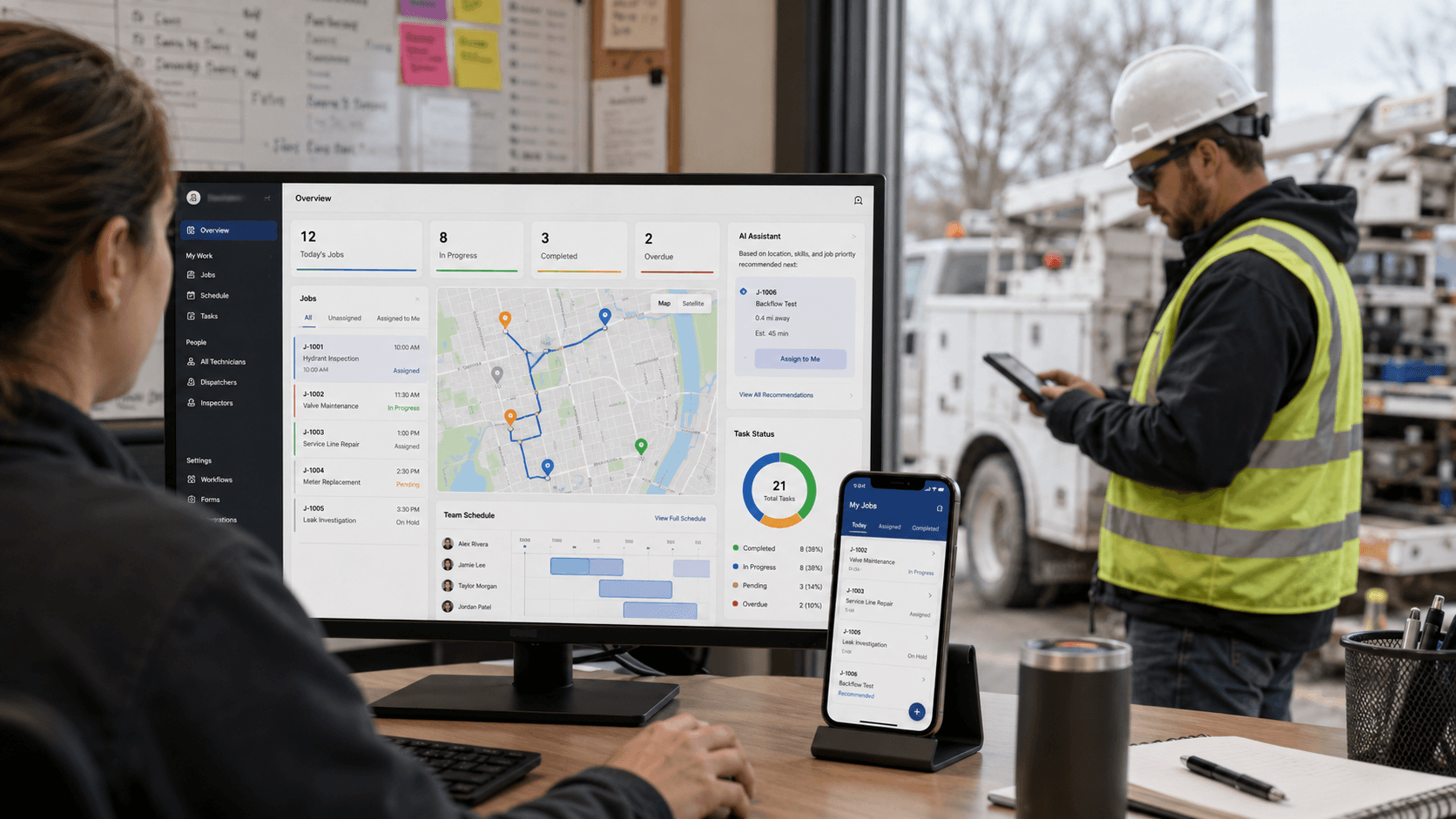 AI-Ready SaaS MVP for Field Teams