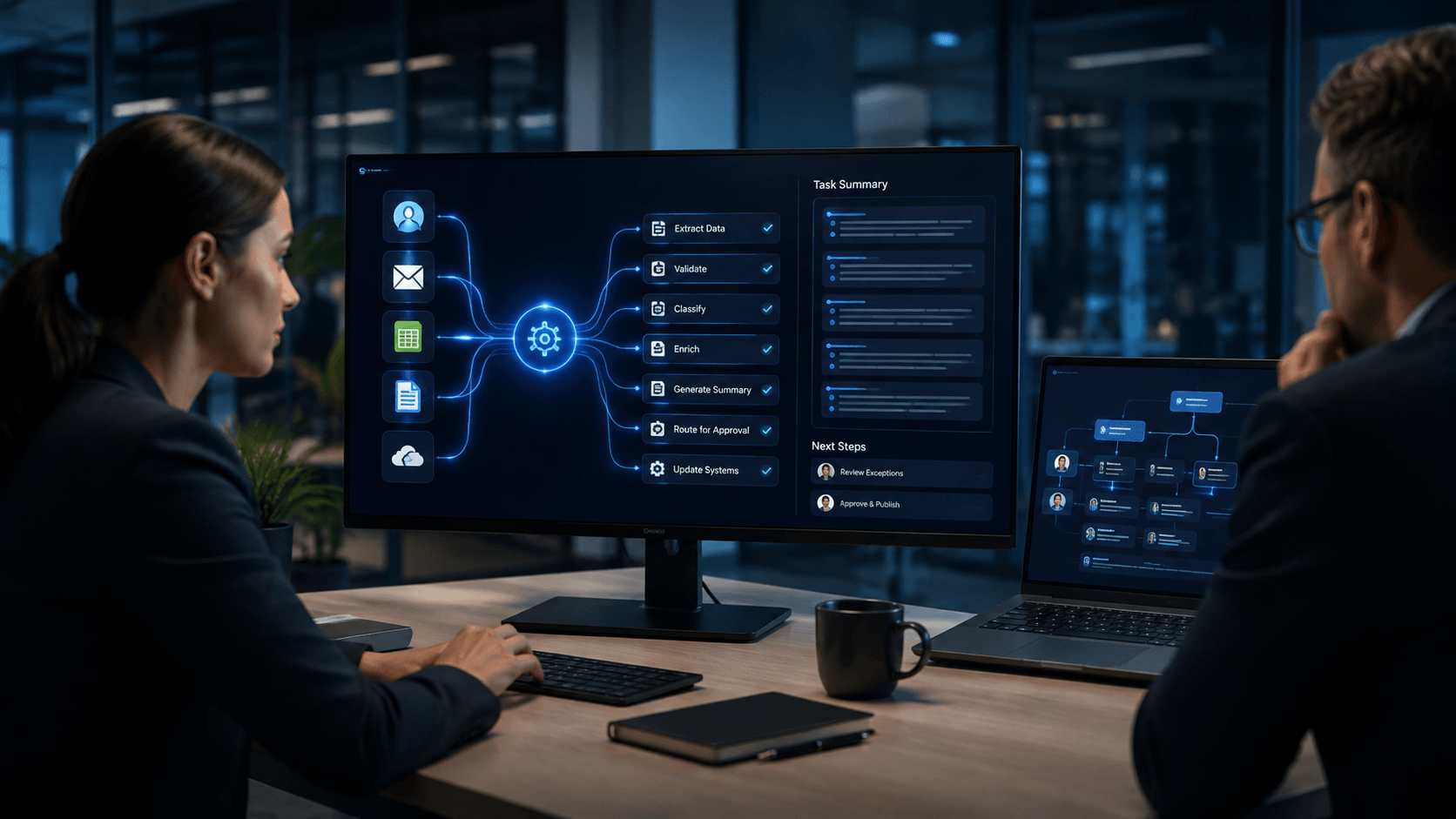 Enterprise Workflow Automation Hub