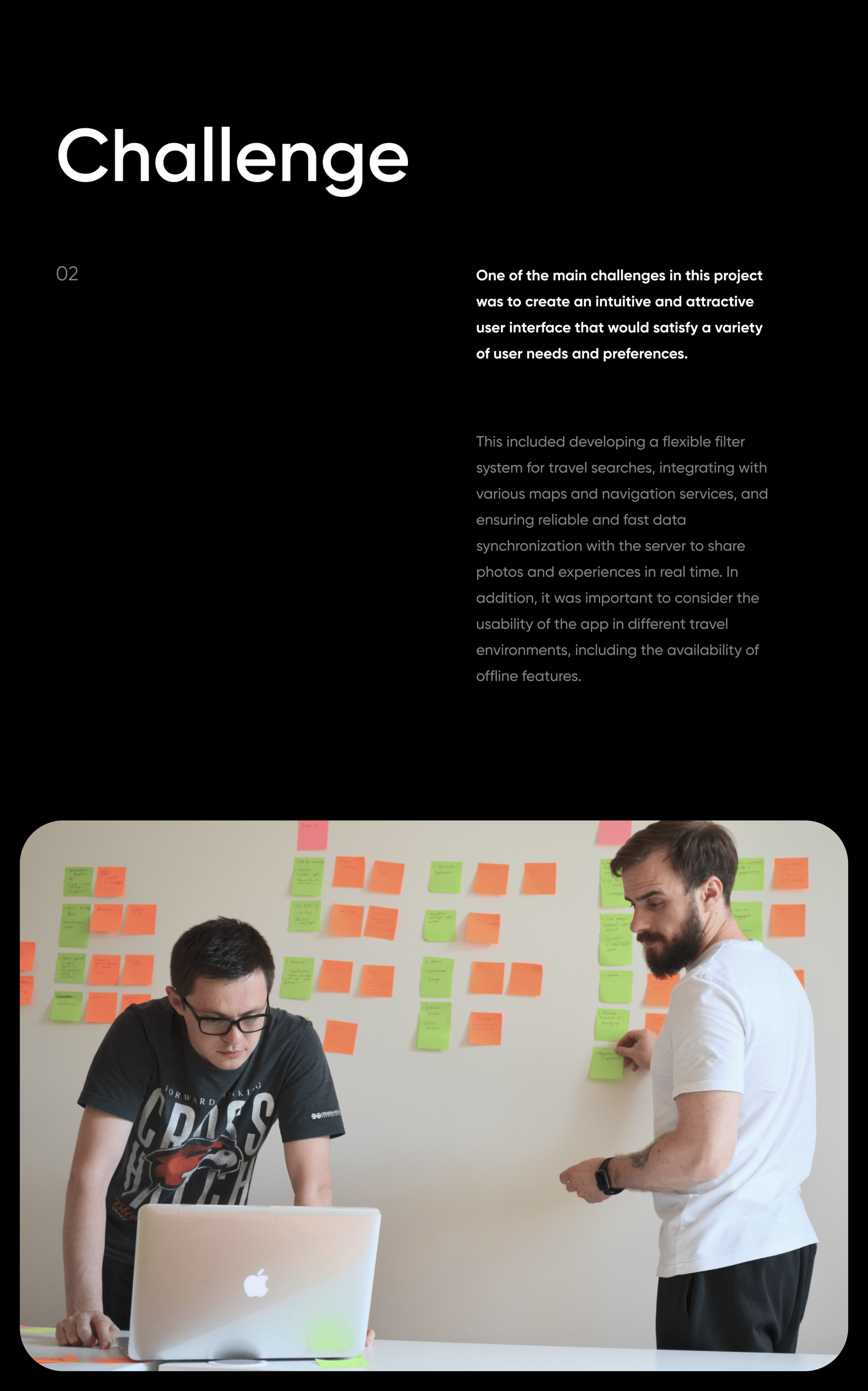 Travel app — onboarding
