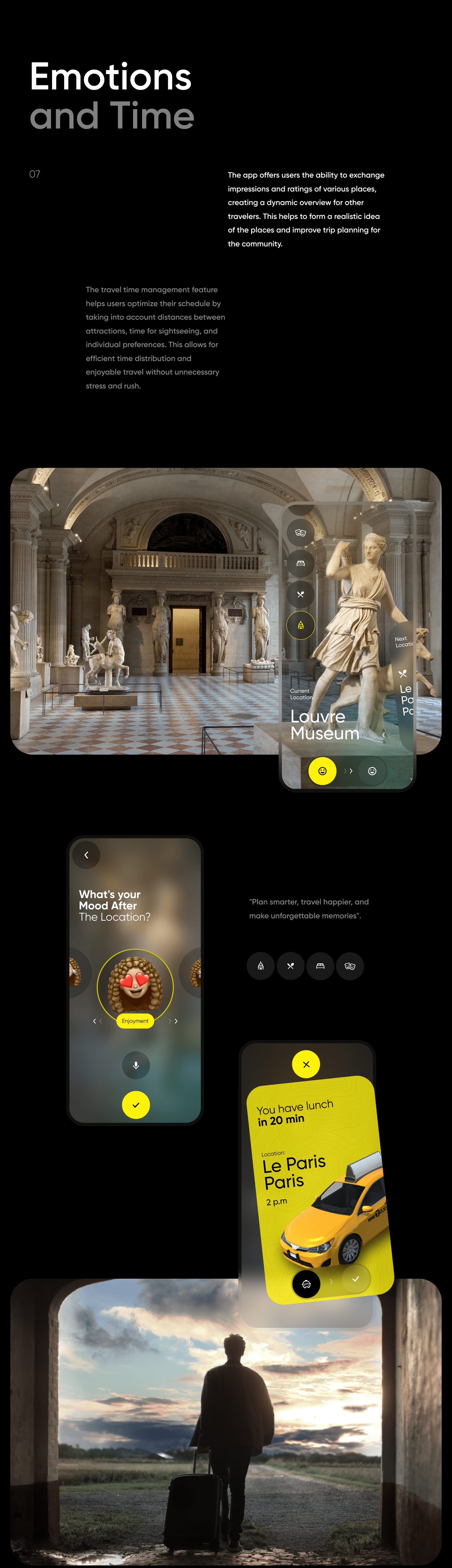 Travel app — details